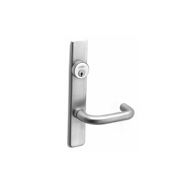 Corbin Russwin Lustra Lever, Classroom, 630 Satin Stainless Steel, LHR L855ET-630-LHR - main